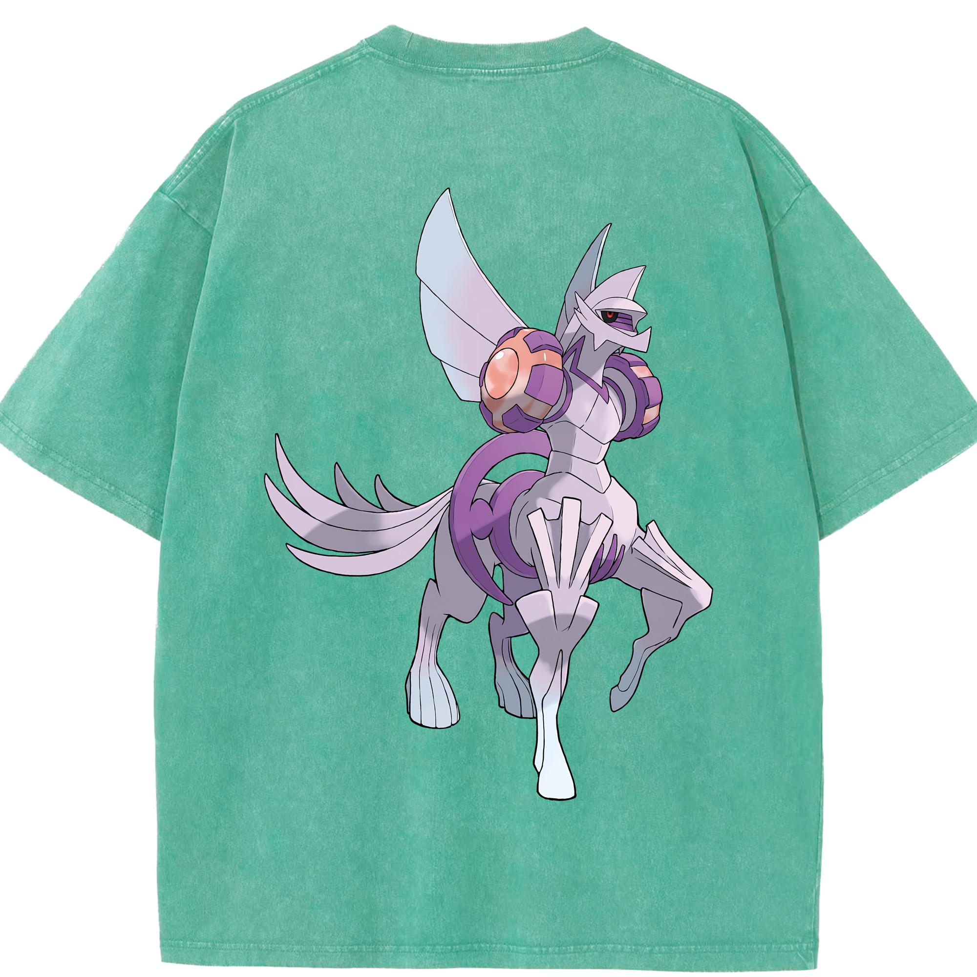 （画像用） ポケットモンスター Pokémon 綿100% ヴィンテージ風 半袖Tシャツ（背面プリント）